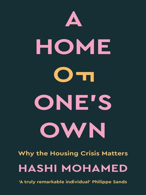 cover image of A Home of One's Own